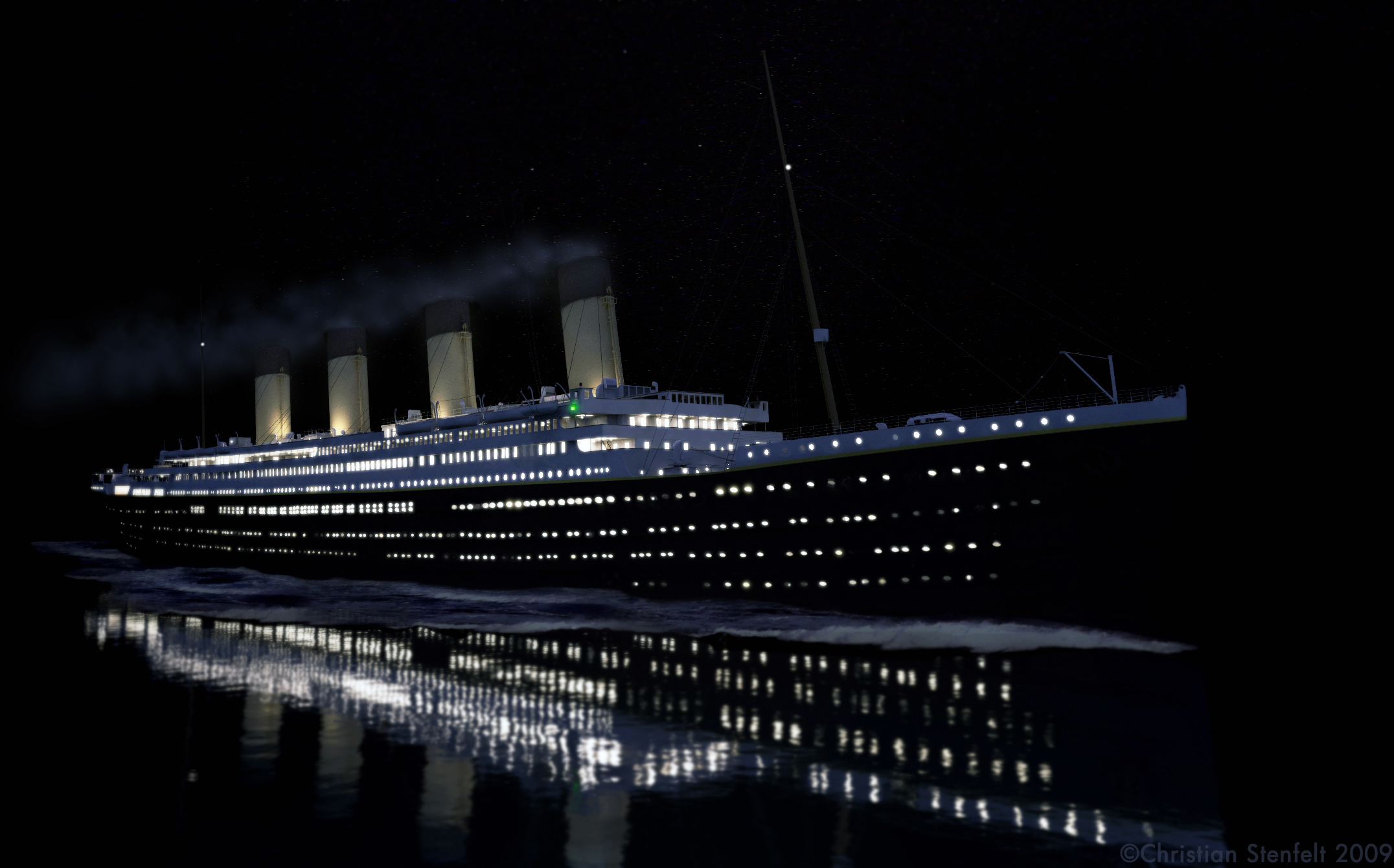 3d titanic images