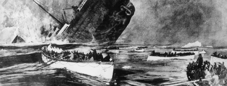 What did the Survivors See of the Break-up of the Titanic?