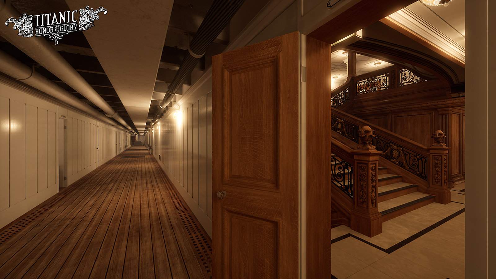 What the corridors looked like | Encyclopedia Titanica