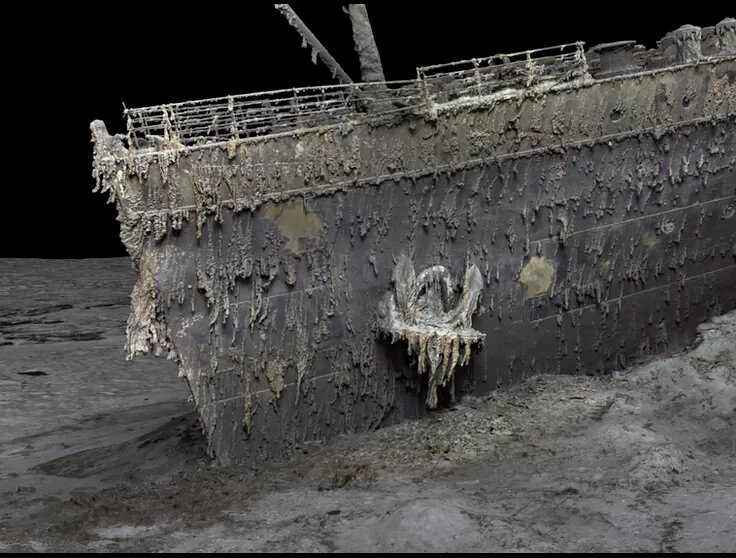 Titanic: First ever full-sized scans reveal wreck as never seen before ...