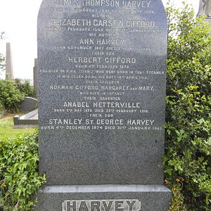 Herbert Gifford Harvey, Asst. 2nd Engineer,Belfast City Cemetery, Belfast.jpg