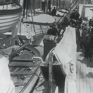 Olympic forward Boat Deck.jpg | Encyclopedia Titanica