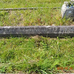 Grave of Albert Ernest Fryer, Trimmer