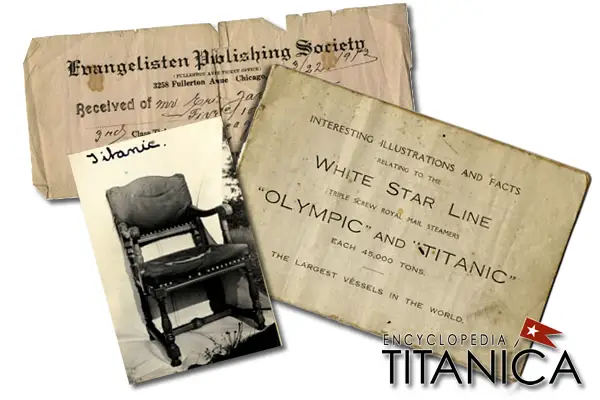 Titanic Auction Items