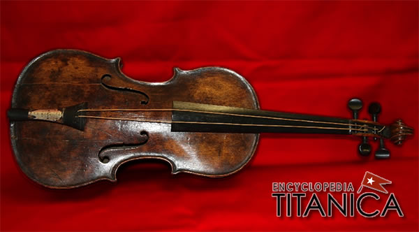 Wallace Hartley violin
