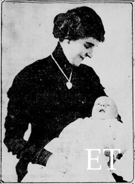 MRS. ELOISE HUGHES SMITH AND HER SON 