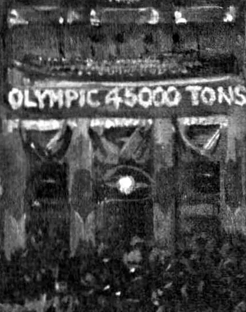 Olympic at night