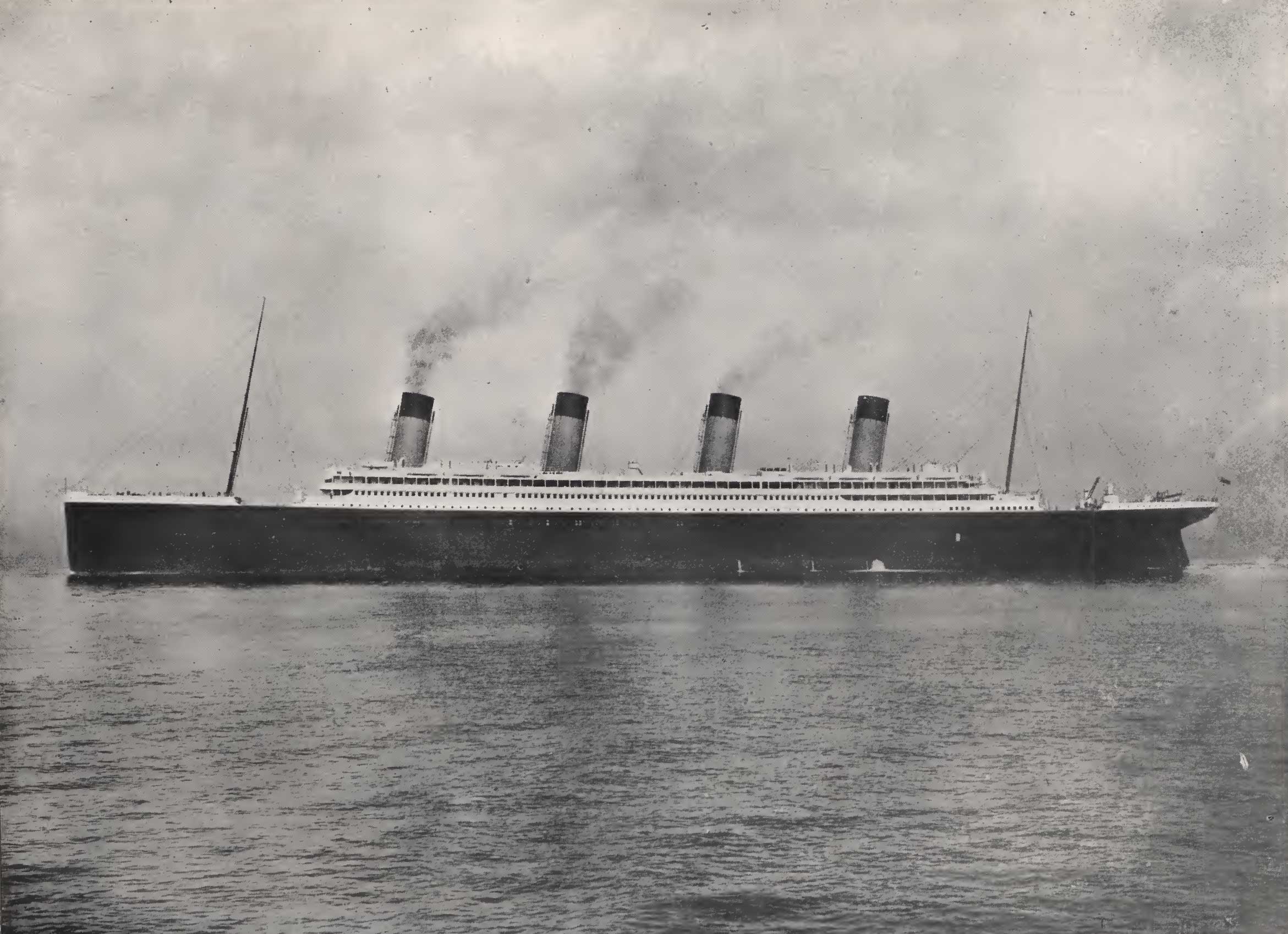 rms olympic and titanic