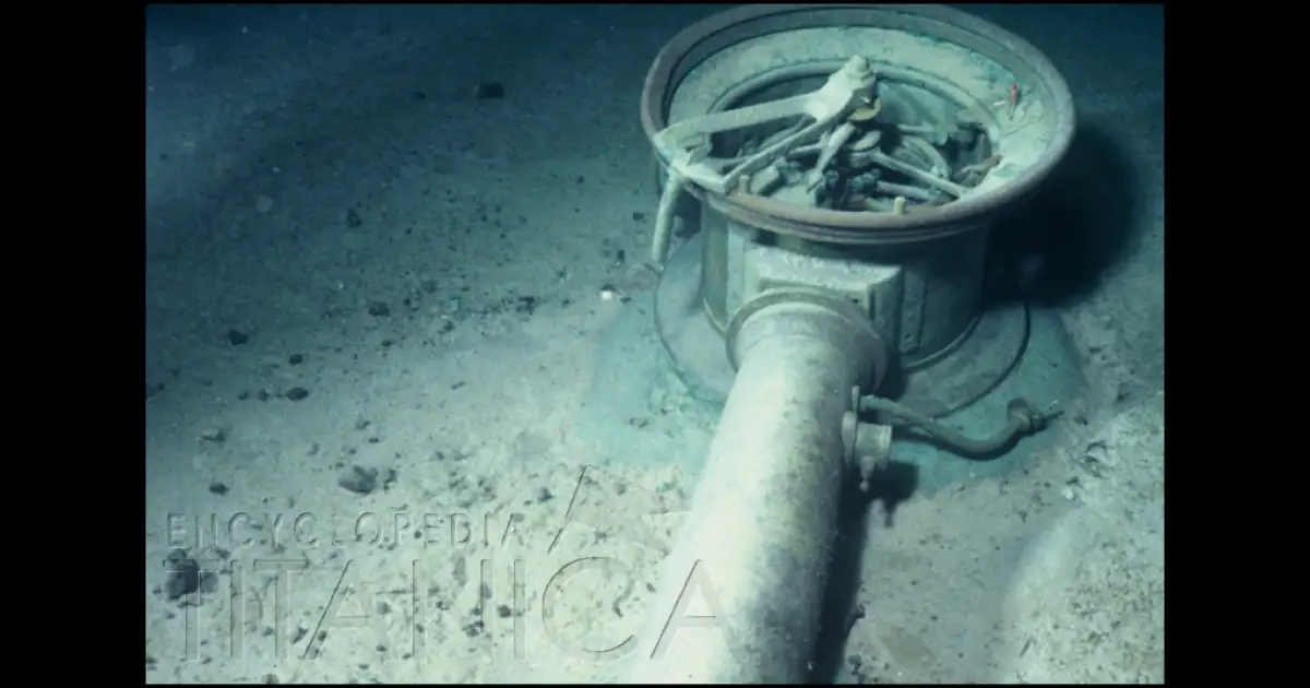 Titanic engine room telegraph