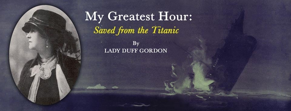 My Greatest Hour: Saved from the Titanic