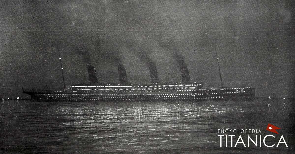 Titanic Arrives At Cherbourg. | Encyclopedia Titanica