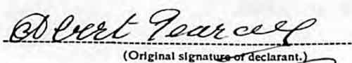 Pearcey Signature