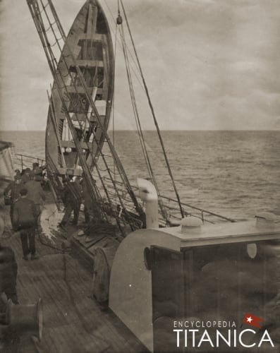 Titanic Lifeboat Carpathia