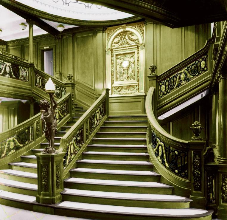 Rms Olympic Green Grand Staircase