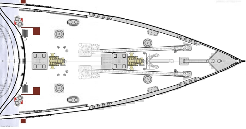 Drawings Of Lusitania The Decks Planks Forecastle Deck And Poop Deck ...