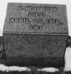 Alfred Maytum Grave