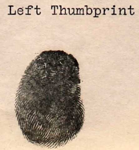 Joseph Chapman thumbprint