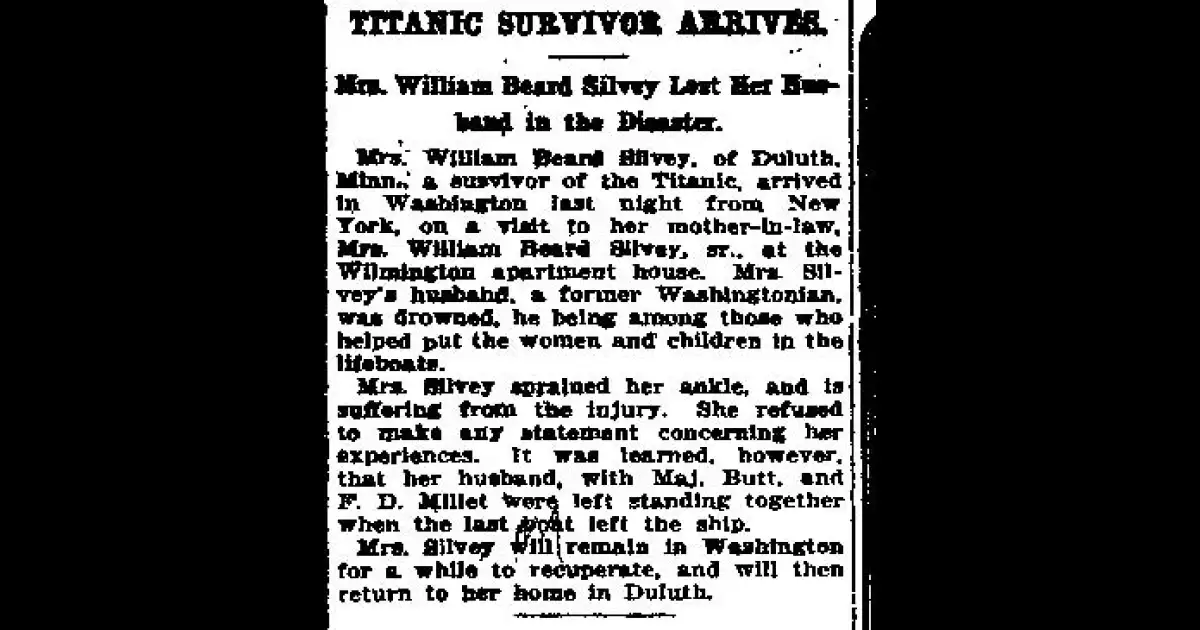 TITANIC SURVIVOR ARRIVES | Encyclopedia Titanica