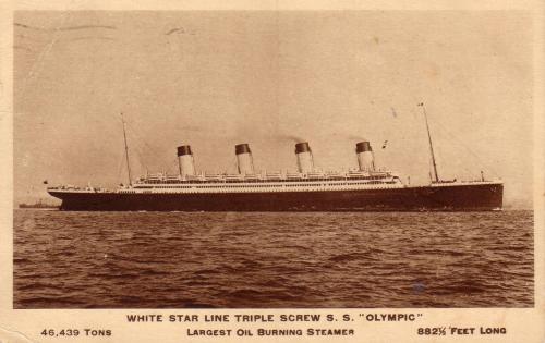 Olympic Postcard (circa 1920)
