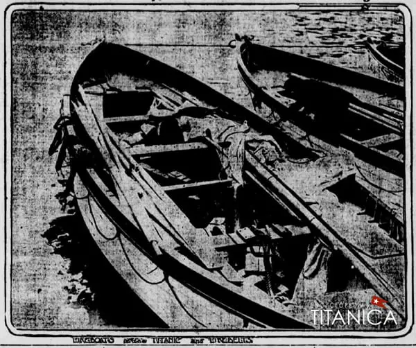 Titanic Lifeboat Contents