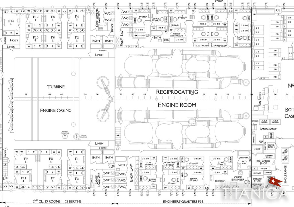 Titanic Deckplans - Accurate Plans And Schematics To Download