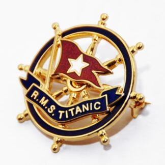 Titanic Pin Badge Front