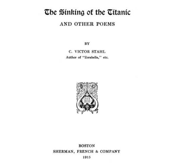 The Sinking of the Titanic and Other Poems – Titanic Store